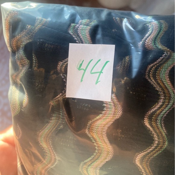 Free People New Romantics Boho Sheer Blouse Black Crochet Neckline Small Beaded‎ - Picture 9 of 9